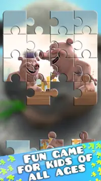 Farm Games Kids Jigsaw Puzzles Screen Shot 2