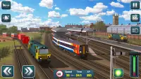 Euro Train Driver Train Games Screen Shot 5