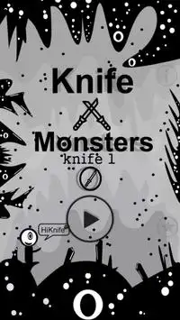 Knife VS Monsters :Black Screen Shot 0