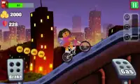 Super Dora Climb Bicycle - dora games for kids Screen Shot 7