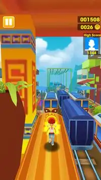 Super Subway Surf Runner Screen Shot 1