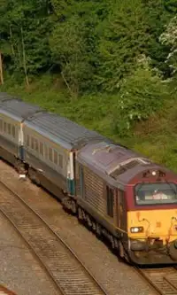 イギリス列車ジグソーパズル Screen Shot 1