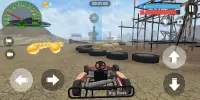 Racing Kart 3D: Desert race Screen Shot 2