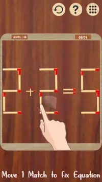 Matchstick Puzzle : Math Puzzle With Sticks Screen Shot 0