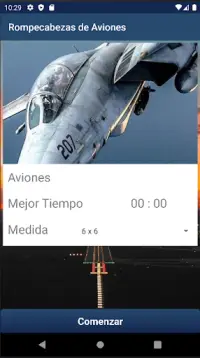 Rompecabezas de Aviones Screen Shot 2