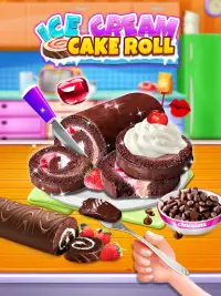 Ice Cream Cake Roll Maker Screen Shot 3