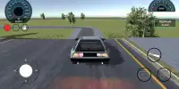 DeLorean City Car Drift Simulator Screen Shot 2
