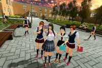 real High School Girl Simulator games Screen Shot 9