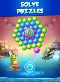 Bubble Beach™ - A Free Bubble Shooter Puzzle Game Screen Shot 5