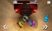 car tunnel rush 3d: juego de carreras de autos inf Screen Shot 1