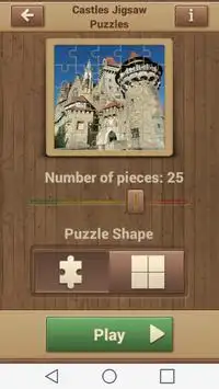 Jeux Puzzle Chateaux Screen Shot 4