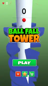 Ball Fall Tower Screen Shot 0