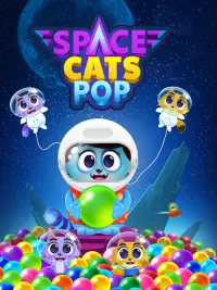 Space Cats Pop: นักกีฬาฟอง Screen Shot 22