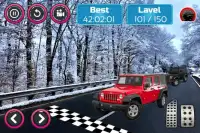 Snow Car Racing Screen Shot 4