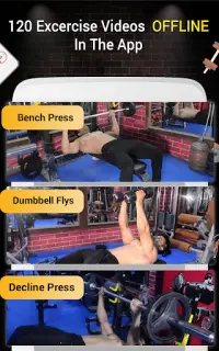 Pro Gym Workout (Gym Workouts & Fitness) Screen Shot 3