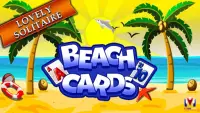 Beach Cards: hard free solitaire tripeak card game Screen Shot 0
