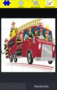 Free Kids Fire Engine Games Screen Shot 1