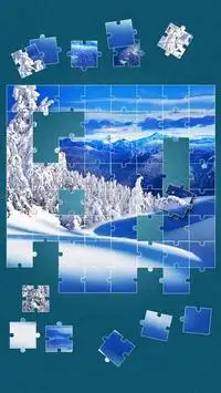 Snow Jigsaw Puzzle Screen Shot 12
