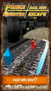 Prince Endless Run - Temple Rail Road Wolf Runner Screen Shot 4