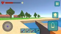 Pixel Shooter War On Island 3D Screen Shot 1