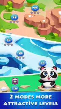 Panda story: Bubble mani Screen Shot 1