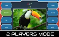 Animal Quiz - 2 jogadores Screen Shot 0