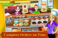 Cooking Burger Recipe: Crazy Chef’s Kitchen Game Screen Shot 2