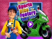 Indian Sports Bike Factory Repair Shop Screen Shot 0