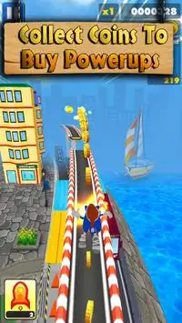 Sonic Run Dash Subway surf Screen Shot 1