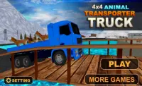 4x4 Animal Transporter Truck Screen Shot 6