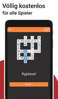 Kreuzworträtsel Deutsch Screen Shot 5