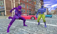 Real Speed Robot Hero: NY Crime City Battle Screen Shot 1