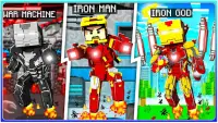 Iron Man Mod for Minecraft PE Screen Shot 2