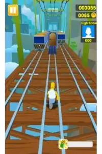 Simpsons™ Dash 3D - Subway Run Surfer Screen Shot 7