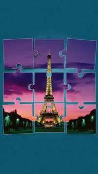 Eiffel Tower Jigsaw Puzzle Screen Shot 8