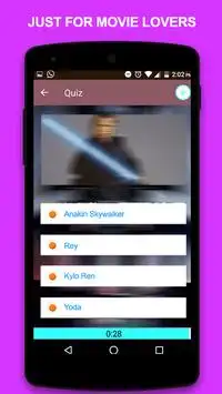 Star Wars Quiz Screen Shot 3