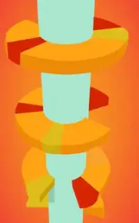 Helix Paint Ball Tower Jump Screen Shot 1