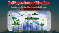 Red Super Runner Adventure Screen Shot 1