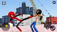 Spider Stickman Rope: Hero Man Screen Shot 4