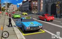 도시 택시 자동차 - 택시 운전 게임 Screen Shot 13