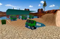 Garbage Truck Simulator 2017: 3D Trash Dump driver Screen Shot 7