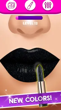 игра для губ макияж красоты -  Screen Shot 2