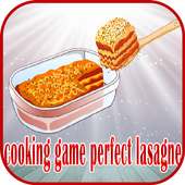 cooking games perfect lasagne