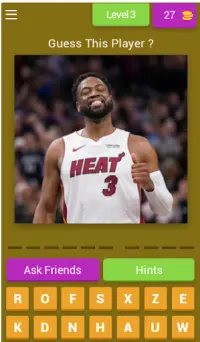 Guess The Basketball Player - Basketball Quiz Game Screen Shot 3