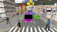 xe buýt đỗ xe: miễn phí tàu điện xe buýt Trò chơi Screen Shot 0