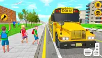 School Bus City School Driver. Screen Shot 0