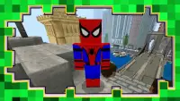 Spider-Man Minecraft Game Mod Screen Shot 0