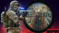 SWAT Elite Gunwar 3D: Sniper Elite Shooting Game Screen Shot 1