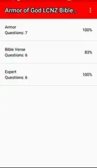 Armor of God LCNZ Bible Quiz Game Screen Shot 6