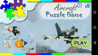 Aircraft Jigsaw Puzzles Game Screen Shot 0